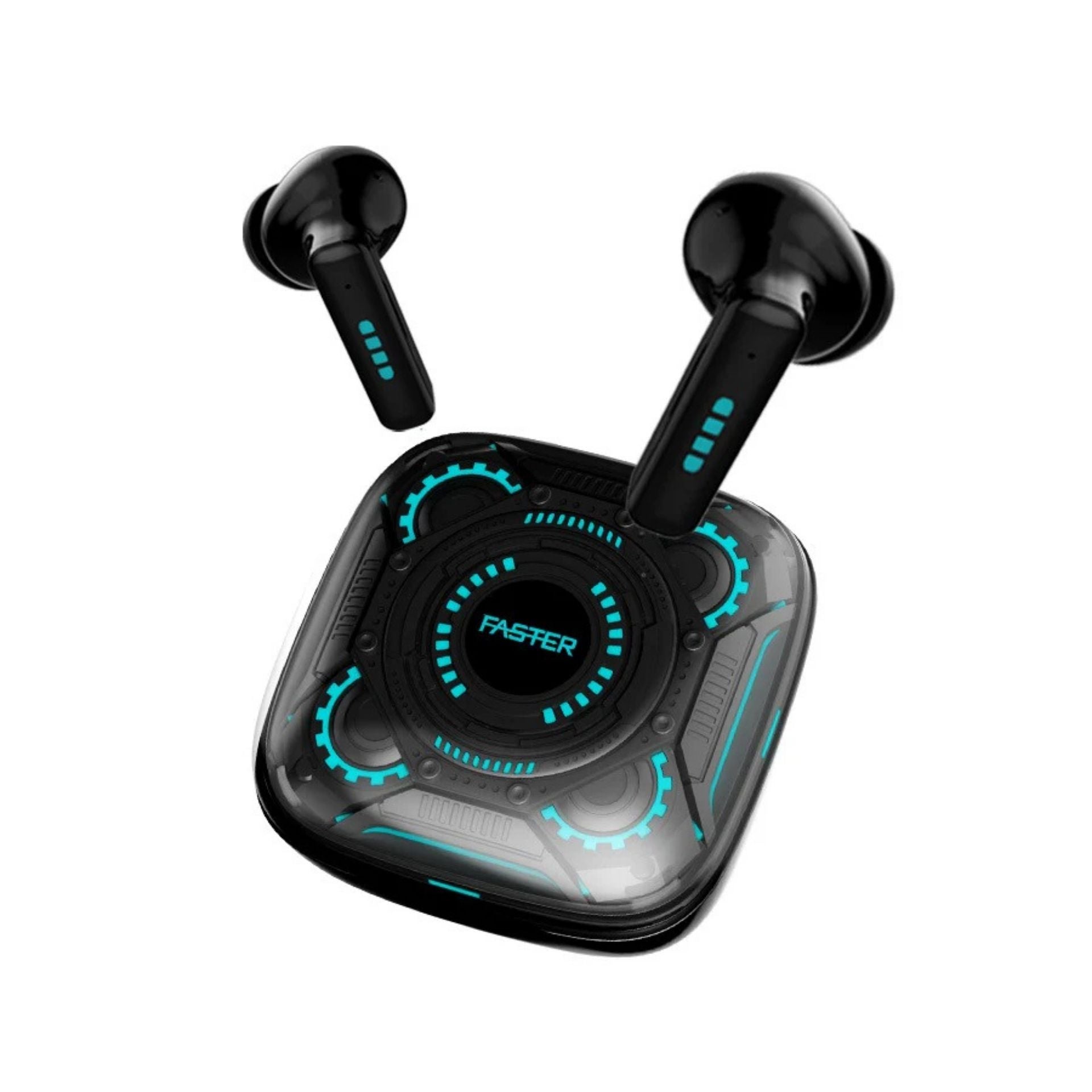 Faster Gaming Earbuds Rgb P1 Black